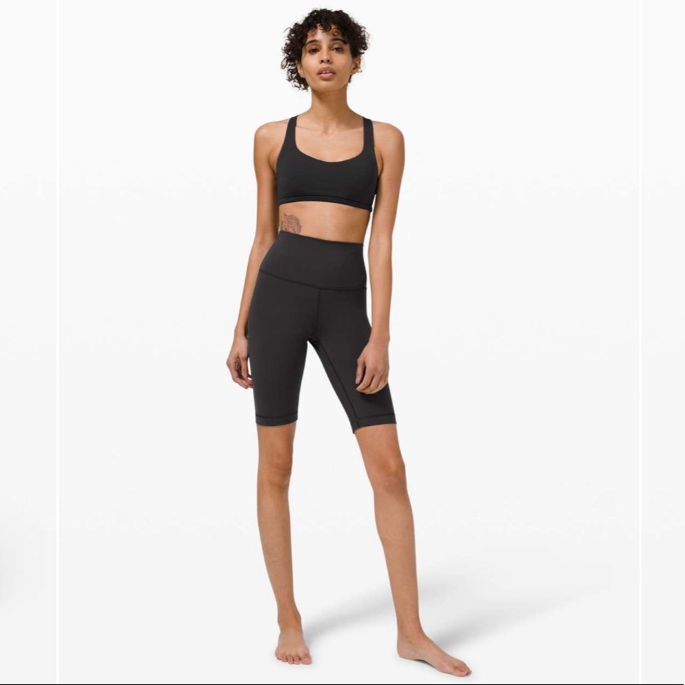 LULULEMON WUNDER UNDER BIKER SHORT 10"